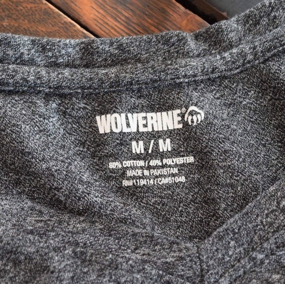 Grey Wolverine T-shirt - Picture 3 of 7